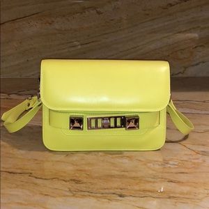Proenza Schouler PS11, Mini Classic, in Lemon